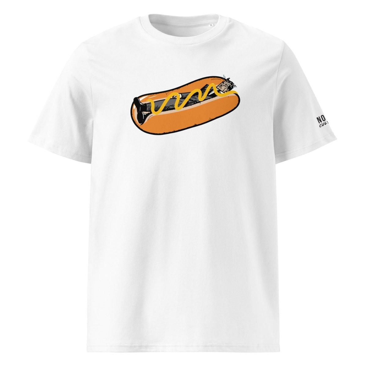 Hotdog T-Shirt White- NOPE! Culture