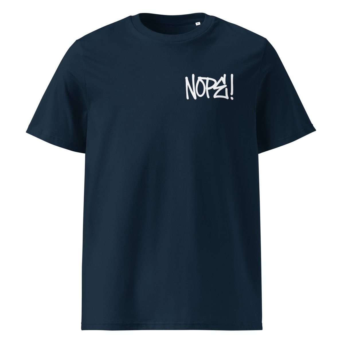 NOPE! cotton T Shirt in navy