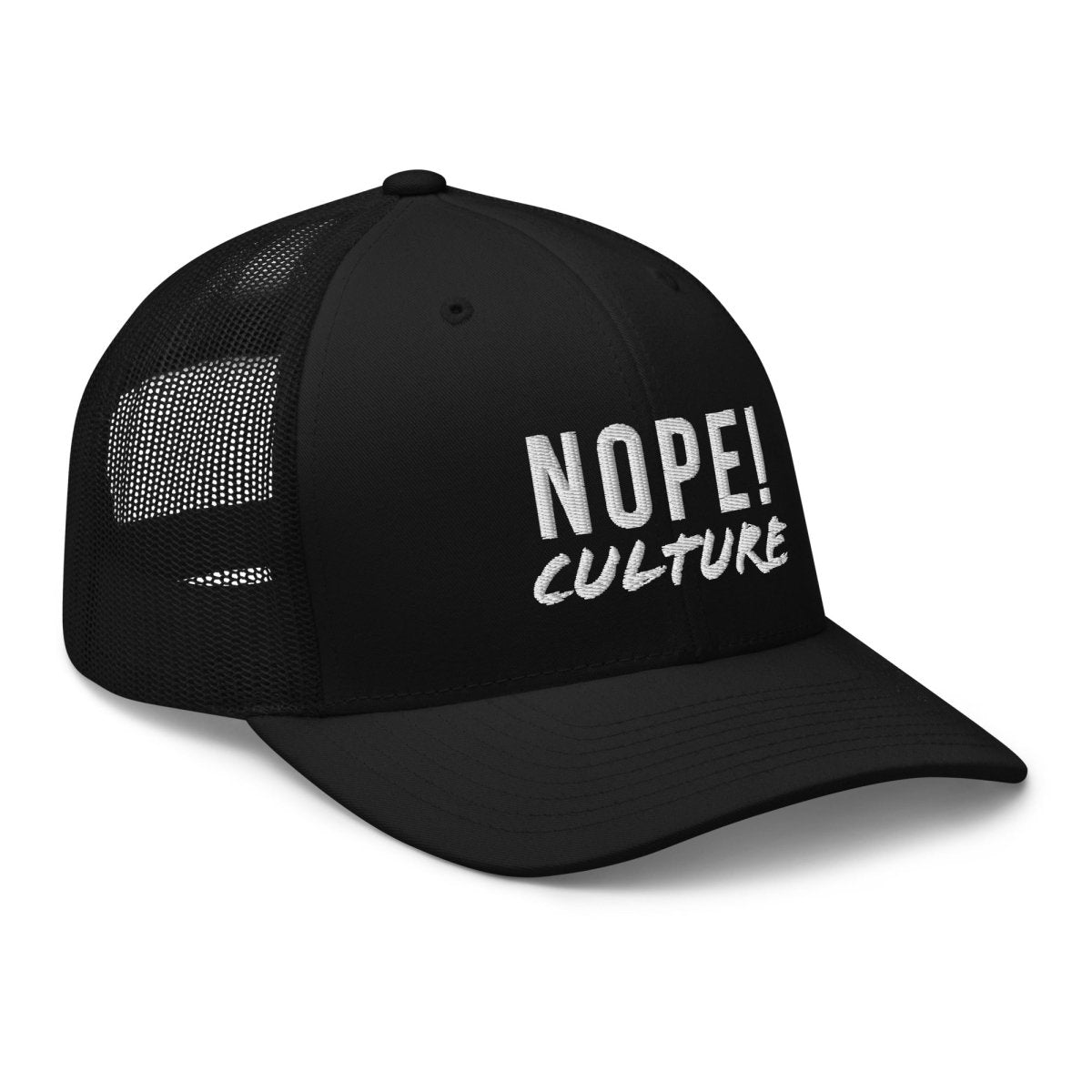 NOPE! Culture embroided Trucker Capt - NOPE! Culture