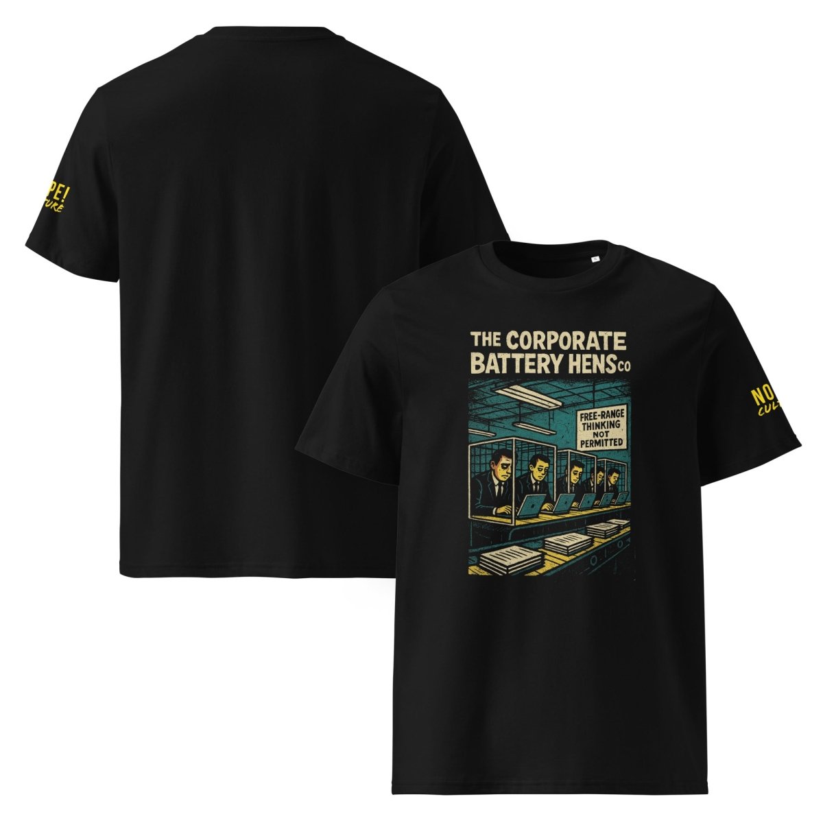 NOPE! Culture graphic tee - front and back