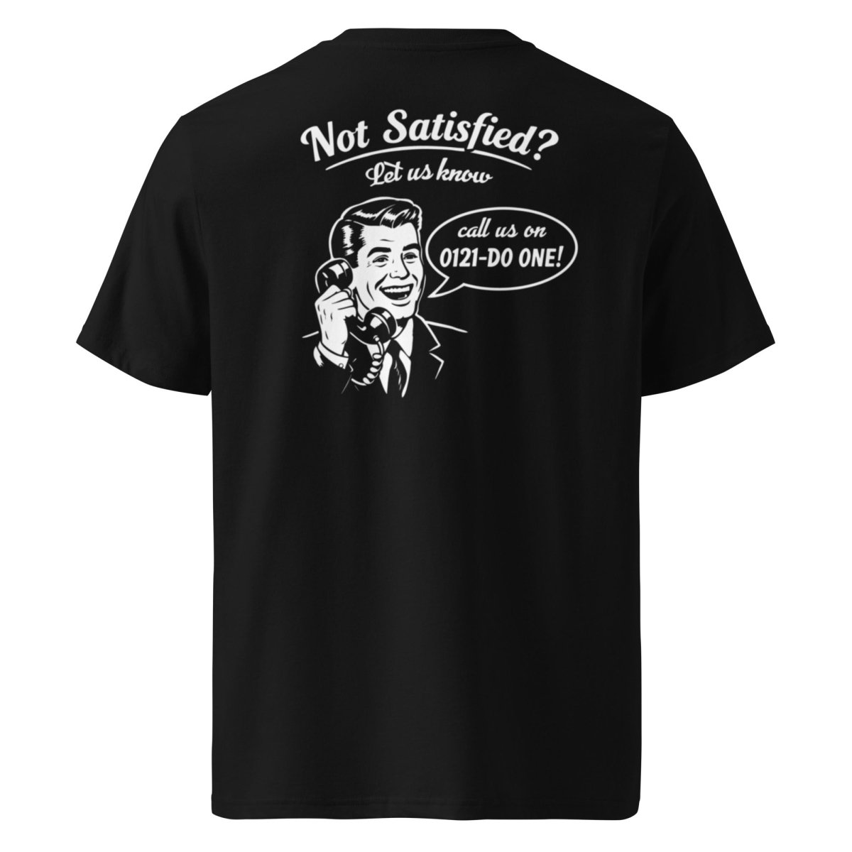 Back image of black NOPE! Culture T Shirt