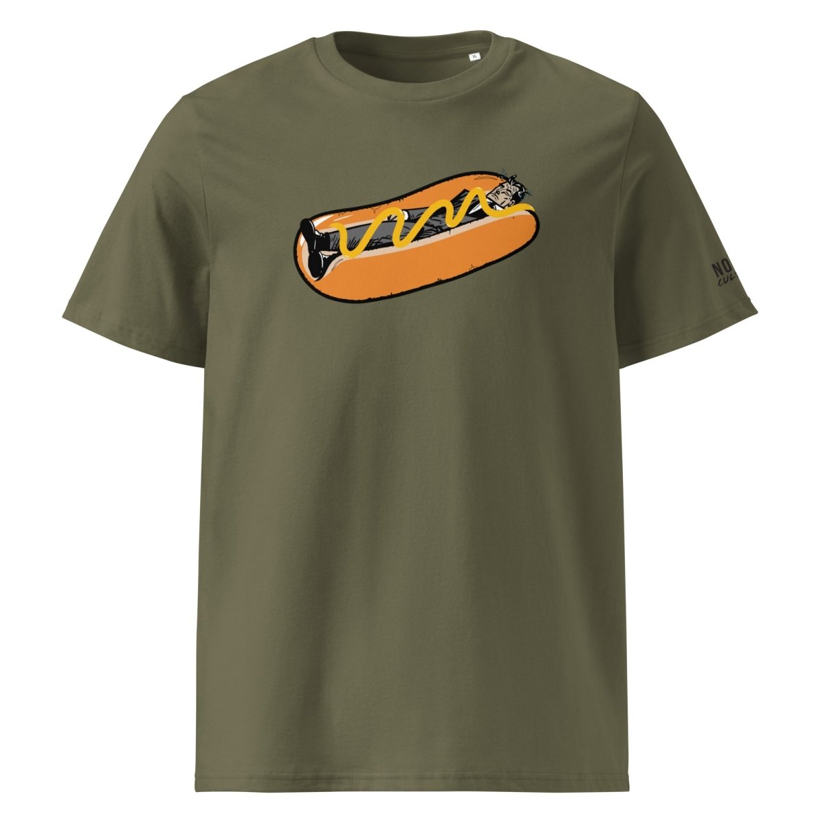 Hotdog T-Shirt  Green- NOPE! Culture