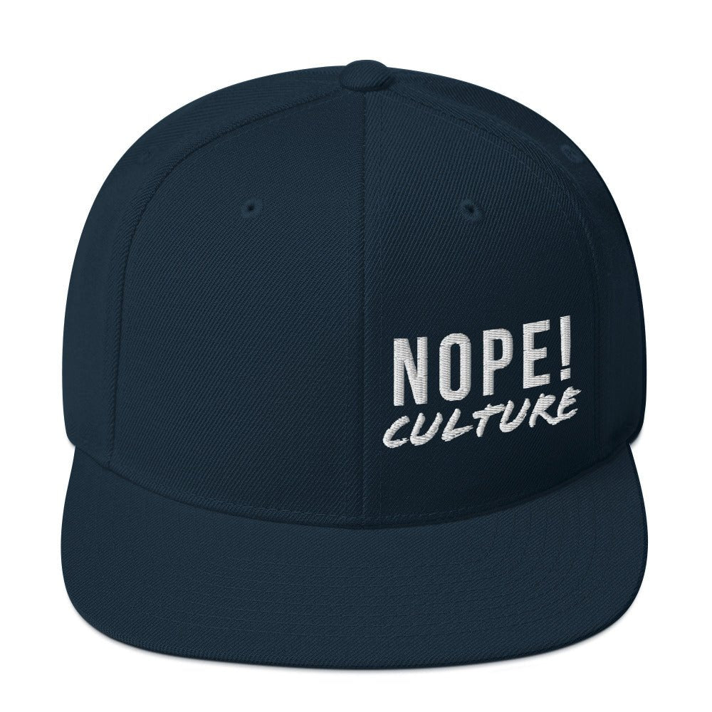 NOPE Culture front view hat