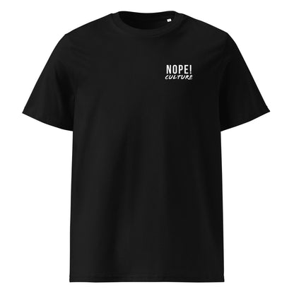 Classic NOPE! Culture T-Shirt (White Logo)- NOPE! Culture