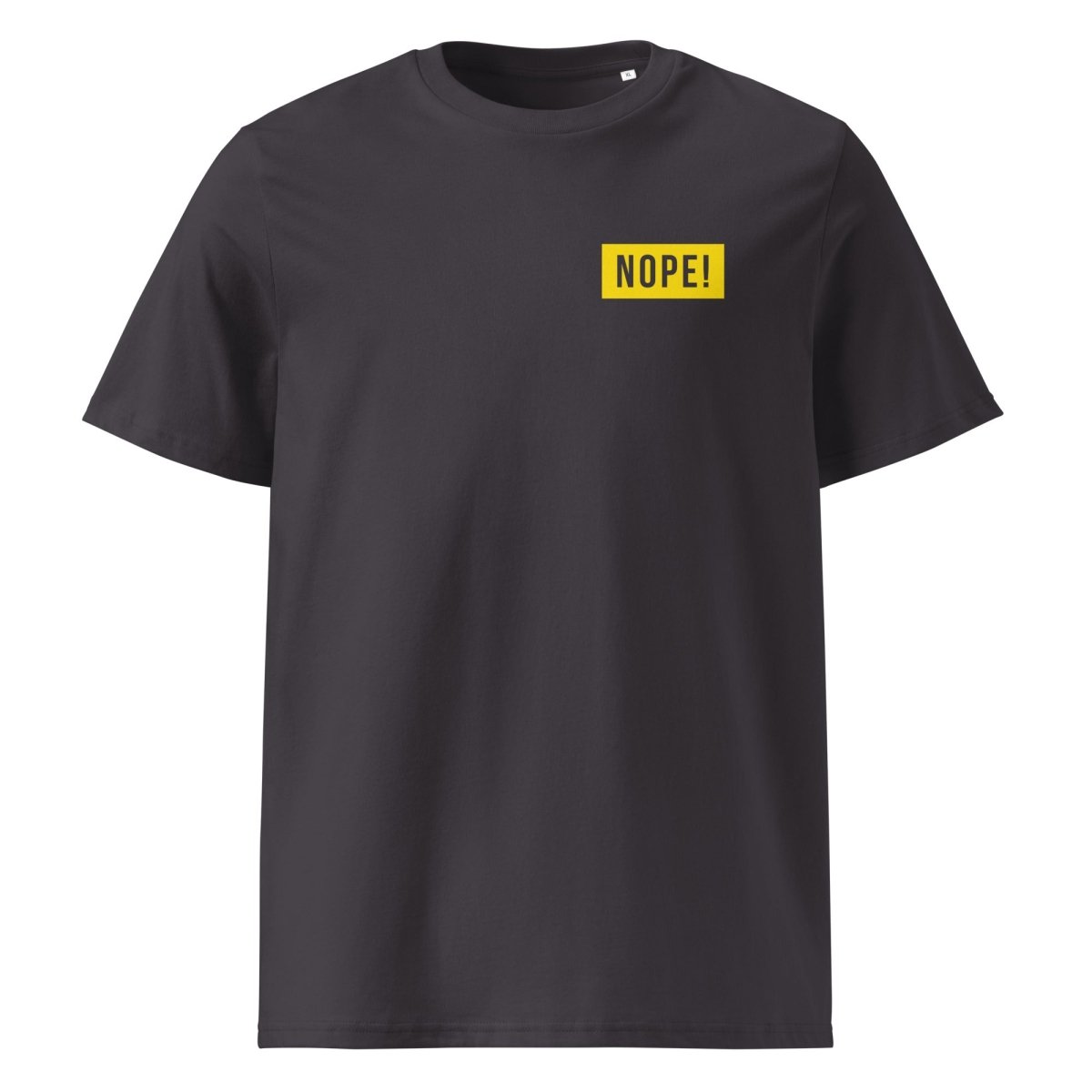 Grey NOPE! Logo T Shirt