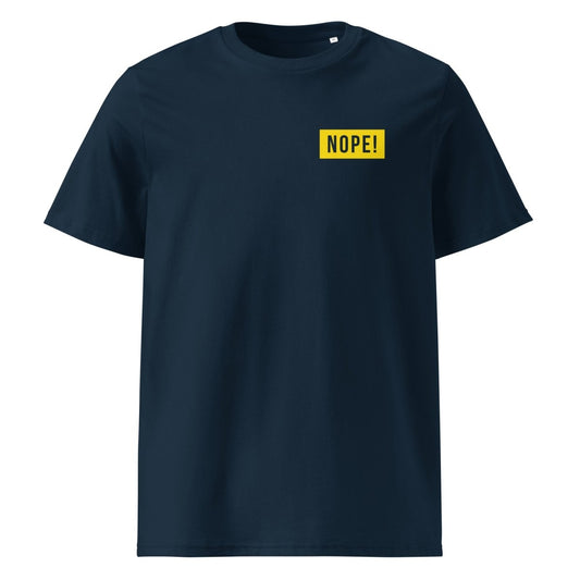 Blue NOPE! Logo T Shirt