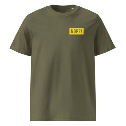 Green NOPE! Logo T Shirt