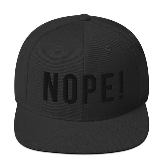 NOPE! Stealth 3D Puff Snapback
