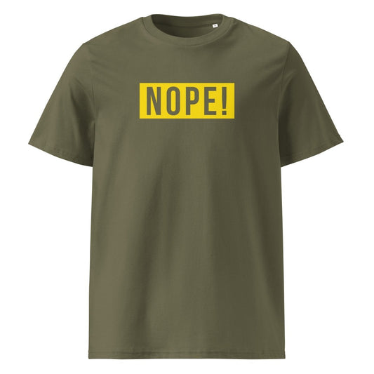 NOPE! Tee - Green - NOPE! Culture