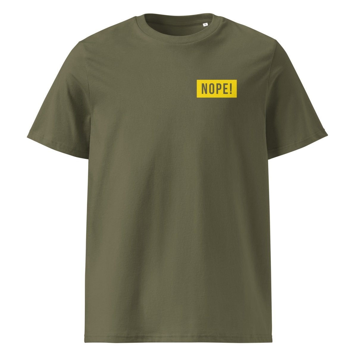 NOPE! Classic Tee Green Cotton - NOPE! Culture