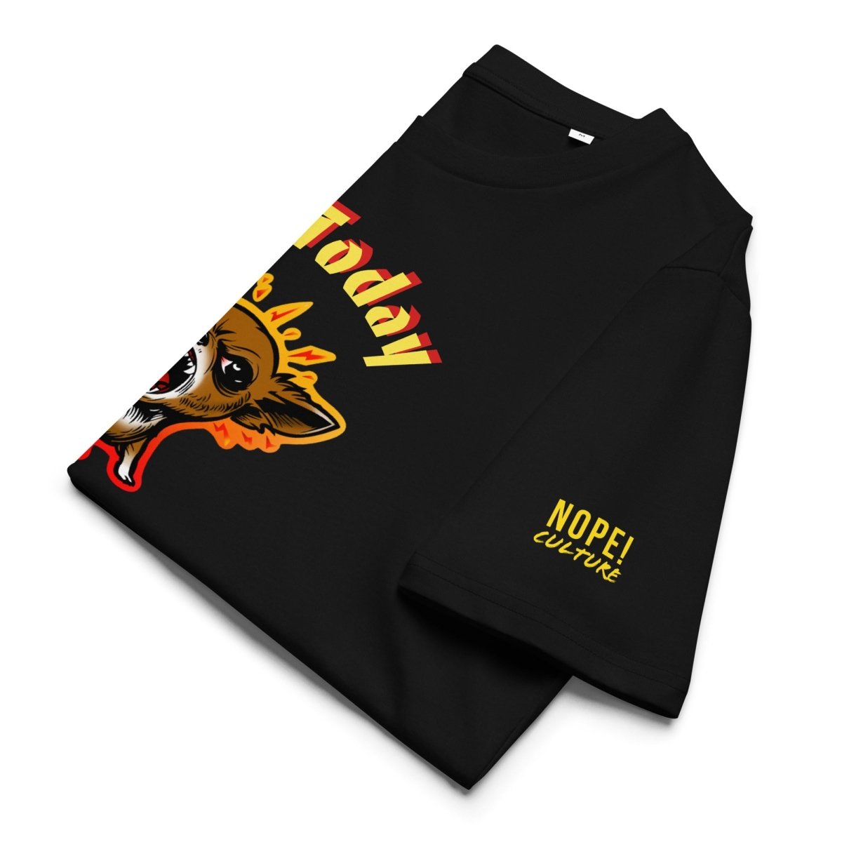 NOPE! Culture Not Today Graphic Tee - Folded