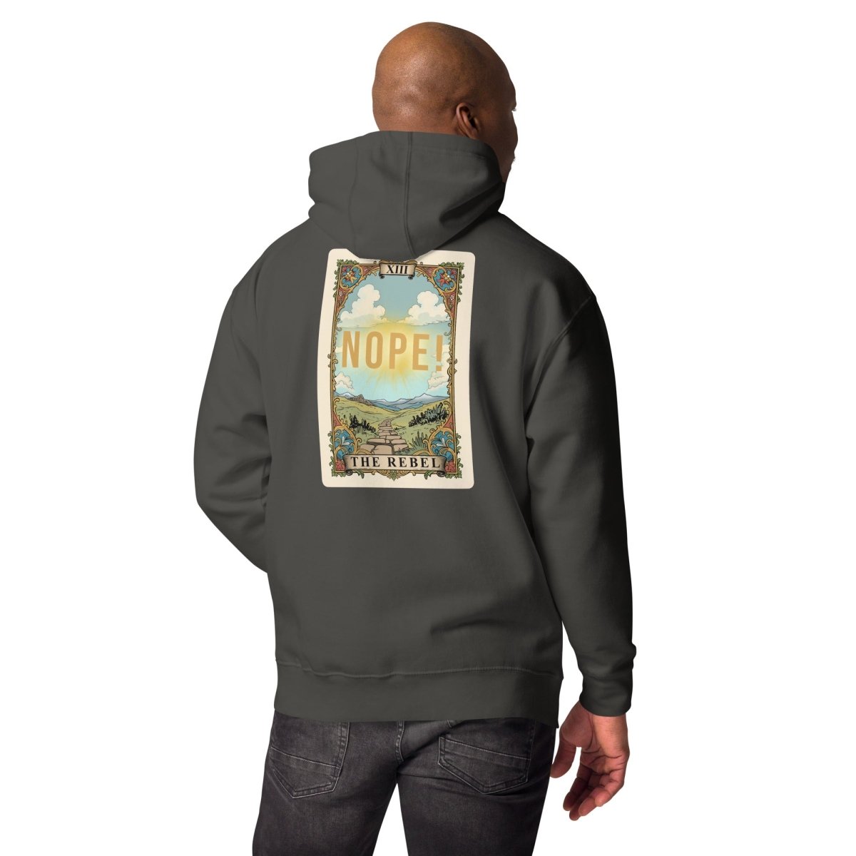 The Rebel – Tarot Card XIII Hoodie