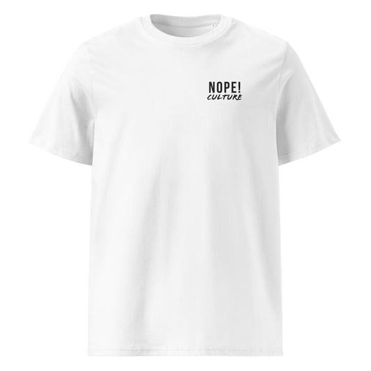 NOPE! Culture White T-Shirt